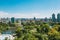 Aerial view of the beautiful Central Park in New York, USA