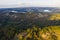 Aerial View of Beautiful East Bay Hills in Northern California