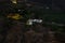 Aerial view of the beautiful houses located in Punta del Guindastes, Tenerife