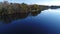 Aerial View of a Beautiful Lake