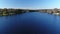 Aerial View of a Beautiful Lake