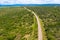 Aerial view from beautiful landscape, Mpumalanga Province near Drakensberg mountains, South Africa