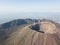 aerial view of beautiful mount vesuvius Naples