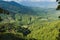 Aerial View of Beautiful Nepali Village surrounded by the Green