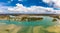 Aerial view of Beelbi Creek,  Hervery Bay, Queensland, Australia