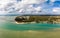 Aerial view of Beelbi Creek,  Hervery Bay, Queensland, Australia