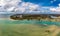 Aerial view of Beelbi Creek,  Hervery Bay, Queensland, Australia