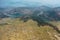 Aerial view of Begnas and Rupa lakes in Nepal