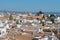 Aerial view from Bell Tower of Mezquita in Cordoba