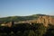 Aerial view of Belogradchik fortress and rocks, Bulgaria