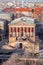 Aerial view of Berlin from the dome of the Berlin Cathedral