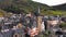 Aerial view of Bernkastel-Kues, Moselle River, Moselle Valley, Rhineland-Palatinate, Germany