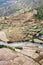 Aerial view of Bhutan landscape