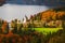 Aerial view of Bohinj lake in Julian Alps, Slovenia