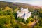 Aerial view of Bojnice Castle