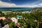 Aerial view of Bolabog beach. Boracay. Aklan. Western Visayas. Philippines