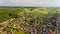 Aerial view of Boos village in Bavaria.