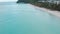 Aerial view of Boracay beach in Philippines