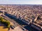 Aerial view of Bordeaux cityscape