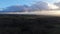 Aerial view bordeaux vineyard in winter , landscape vineyard