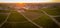 Aerial View, Bordeaux vineyards, Saint-Emilion, Gironde department, France