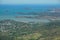 Aerial view Boulary bay Noumea New Caledonia