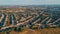 Aerial view of Brent Reservoir, London, England in summer