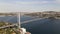 Aerial view Bridge Istanbul