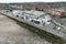 aerial view of bridlington Spa and seafront in the seaside town of Bridlington