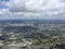 Aerial view Brisbane city