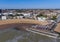 Aerial view of Broadstairs Harbour Kent by Drone