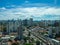 Aerial view of Brooklin neighborhood in Sao Paulo