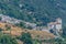 Aerial view of Bubion, one of Las Alpujarras white villages in Spain