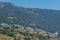 Aerial view of Bubion, one of Las Alpujarras white villages in Spain