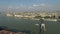 Aerial view of budapest city. Panorama cityscape and parliament