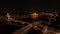 Aerial View Budapest Night