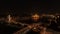 Aerial View Budapest Night