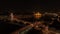 Aerial View Budapest Night