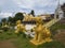 Aerial View of Buddhist Temple Wat Phra That Suthon Monkhon Khiri