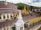 Aerial View of Buddhist Temple Wat Phra That Suthon Monkhon Khiri