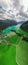 Aerial view of buildings by Achen Lake in lush green Tyrol, Austria