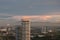 Aerial view of buildings in Karawaci, Tangerang