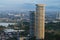 Aerial view of buildings in Karawaci, Tangerang