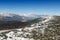 Aerial view - the Bulgarian mountains