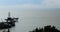 Aerial view of Burlington Pier, Canada 4K