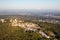 Aerial view of Burnaby Mountain