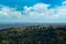 Aerial view of Burnaby Mountain during a vibrant morning