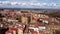 Aerial view of Caceres monumental city in Extremadura, Spain.
