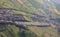 Aerial view of Caen Locks Devizes England