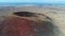 Aerial View, Calderon Hondo Volcano, Canary, Fuerteventura, Beautiful Landscape, Spain